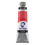 Peinture &agrave; l'huile - Rouge Permanent - 372 - A l'huile de carthame - Van Gogh - 40ml
