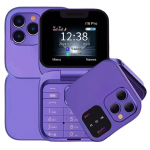 I16 Pro Dual SIM Mitte-nutitelefon Kokkupandav Klapp Nuppudega Telefon MP3 Maagiline H&auml;&auml;l Taskulamp Kiirvalimine Eakatele Klapiga Mobiiltelefon