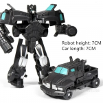 Mini Transformeeruv Roboti Komplekt M&auml;nguasjad Mudelid 2 &Uuml;hes Deformeeritav Auto M&auml;nguasi Robotid M&auml;nguasjad Lastele Kingitus Tegevuskuju Laste M&auml;nguasjad