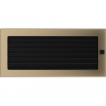 Ventilatsioonikaas 17x37 kullaga - kaetud ruloodega