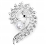 Pearl Peacock Animal Corsage Klassikalised paabulinnu prossin&otilde;elad naistele banketi pulma ehted