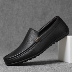 Ehtne veisenahast penny loaferid Meestele Meessoost paadikingad Mehe mokassiinid Meeste s&otilde;idukingad Meessoost vabaajajalatsid Slip-on korterid Valge 2025 38