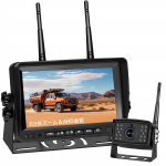 7-tollise traadita tagurduskaamera ja monitori komplekt, 24 V veoauto tagurdusmonitor, BSD pimeala