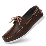 &Auml;rikasulikud paadikingad Meestele Docksides Kingad Kvaliteetsed Nahast Mokassiinid Kingad Meestele Mugavad Slip-on Korterid Meeste S&otilde;idukingad 43 black