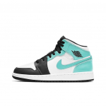 Air Jordan 1 Mid GS Tropical Twist Laste tossud Roheline Valge Must 554725-132 36.5