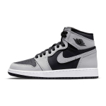 Air Jordan 1 Retro High OG GS Shadow 2.0 Laste tossud Hall Must Hele Suitsuhall 575441-035 36