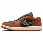 Air Jordan 1 Low SE Sport Spice Naiste tossud Oranž Must Kookospiim DV1299-800 36.5