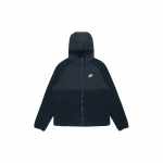 Nike Sportswear t&auml;ispika lukuga kapuutsiga fliisjakk meestele &Uuml;ler&otilde;ivad Must DM1220-010 XL