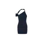 Nike X Jacquemus SS24 &Uuml;hev&auml;rviline Vabaaja Veniv Kihtidega Camisole Kleit Naiste Kleit Tumesinine Must FJ3141-475 L