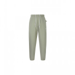 Nike Solo Swoosh L&otilde;tv l&otilde;ige Paelkinnitusega Kootud Mugavad Fliisist Vabaajap&uuml;ksid Meeste p&uuml;ksid Hele-armeeroheline Valge DX1365-320 L