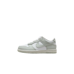 Nike Nahast Dunk Low Mugavad Moodsad Mitmek&uuml;lgsed Madalad Laste Tennised Laste Tennised H&otilde;bedane Valge FB9108-124 31 white