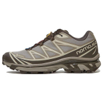 Salomon Xt-6 Gtx Veekindlad Madalad Funktsionaalsed V&auml;lisjalan&otilde;ud Unisex Jalan&otilde;ud Hall Pruun 417412 41⅓