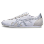 Onitsuka Tiger Runspark Spliced Spordijalatsid libisemiskindlad kerged madalad jooksutossud Unisex tossud H&otilde;bedane Valge D201L-101 37