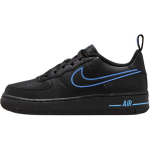 Nike Air Force 1 Lv8 S&uuml;nteetiline nahk Mitmek&uuml;lgne Mugav Libisemiskindel Vastupidav Madala s&auml;&auml;rega Vabaaja jalatsid Laste toss Must IB2883-001 37.5