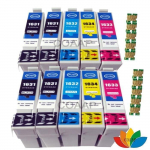 10PK 16 16XL cartouche d'encre pour epson Workforce WF-2010W WF-2510WF WF-2520 WF-2530WF WF-2540 imprimante T1631-T1634 T1621