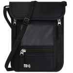 VILAU Passi kaelapehmus Kael Turvalisus Mugav Reisimine Mugav Pass x x Must Vutlar, Rihm, Skimminguvastane, Rihm, Kott, Ese, Kate, must