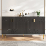 Buffet - MUVOE - Laineline disain - Must - 152 x 40 x 75 cm - 2 ust