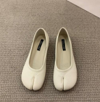 Moodsad Bailamos Naiste Split-varvaste Karusnahast Tabi Ninja Slip-On Korterid &Uuml;marvarvas S&uuml;gava Kaelusega Laisad Loafers Slingback Mulled Kingad Pehmed Soojad Loafe 39 gray
