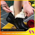 L&uuml;hike pl&uuml;&uuml;sist soe lumesaapad naistele talv uus lukuga kunstkarusnahast pahkluusaapad naine mugavad libisemiskindlad madala kontsaga puuvillased kingad 41