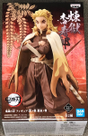 Banpresto Deemon Kimetsu no Yaiba Kizuna no Sou 11. vorm Rengoku Kyojuro Seepiav&auml;rvi Slayeri figuur Ver. seepia v&auml;rv