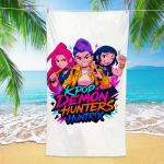 K-POP R&auml;tikud D-Demon-Hunters Mikrokiud Liivavastane Kiiresti Kuivav Vannir&auml;tik Parimad S&uuml;nnip&auml;evakingitused T&uuml;drukutele Naistele Ujumispeoks 70x140cm&1pc