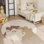 Kivikasti Laste &Uuml;mar Vaip Paksendatud Elutoa Padjad Libisemisvastane Multikas Laste Ronimismatt Hulgim&uuml;&uuml;k Dekoreerimisvaip 80X80CM 2.6X2.6FT