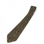 Used Salvatore Ferragamo tie silk khaki Wand