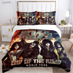 K-Kiss-Band Muusika Casal Aastaaegne Tekikate Tekk Voodipesukomplektid Pehme Tekikate Ja Padjap&uuml;&uuml;rid &Uuml;he-/Kahekohaline/Queen/King EU Twin 135x200cm
