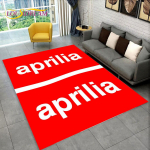 HD Aprilia Racing Mootorratta Logo Vaip Koduseks Elutoa Magamistoa Diivani Uksemati Kaunistuseks, Lasteala Vaip Libisemisvastane P&otilde;randamatt 3D 70x100cm