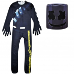 J&otilde;ulud Halloween Fortnite Marshmello &Uuml;hesosast Kost&uuml;&uuml;m Pehme Piimasiidist Kangas M