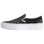 Vans Classic Slip-On Platvormiga Ruuduline Mugav Istuvus Rula Kingad Unisex Tossud Must VN000EA9CJK 37 white
