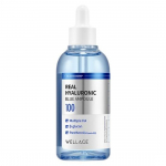 WELLAGE Real Hyaluronic Blue Ampoule 100 ml &mdash; Deep Hydration & Moisture Barrier Ampoule