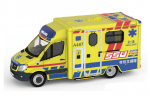 Tiny City 1:76 M&otilde;&otilde;tkava Nr.158 Mercedes-Benz Sprinter FL Hong Kongi Tulet&otilde;rje Kiirabi SSU (A487) Diecast auto
