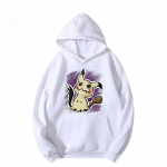 Pok&eacute;moni Joonisfilm Mimikyu K&auml;sitsi Maalitud Huppar Meestele ja Naistele S&uuml;gis ja Talv Uus Harajuku Trend L&otilde;tv Vabaaja Kampsun Topp S