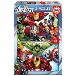 Puzzle 2 x 48 pi&egrave;ces : Avengers