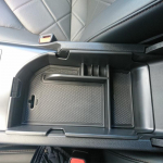 FOAL BURNING Car Central Storage Compartment Armrest Storage box For Toyota Camry 2018 white word