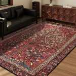 P&auml;rsia stiilis Retro Boheemlaslik piirkonnamatt Suur vaip Libisemisvastane Masinpestav Lihtsalt hooldatav Elutoa Magamistoa K&uuml;lalistetoa vaip 120x160cm
