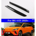 Car front fog lamp decorative strip Black For MG 4 EV -2024-2025 blue