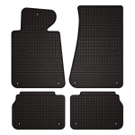 Dywaniki samochodowe gumowe do: BMW 5 E34 sedan, kombi, Touring (1988-1994) - czarne, dopasowane
