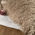 6cm K&otilde;rge kvaliteediga pl&uuml;&uuml;s kunstlamba villane karusnahk kang Krussis lambavilla fliis kang DIY riided nukk mantel v&auml;ljapanekupinna matid 50X170cm