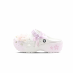 Crocs Classic Clog Lilleline keel EVA Korea Minimalistlik stiil Mugavad ja elegantsed klapid Unisex Taro lillas 34-35