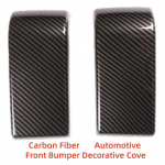 Car upgrade Chrome Car Accessories Automotive Front Bumper Decorative Cover Trim Paste Style For Benz G-Class W464 - Carbon
