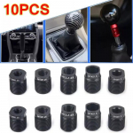 Car Gear Knob tallation Kit Car Shift Knob erts Thread Adapter Kit Temperature Resistant Design Sleek Black Finish