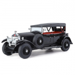1/32 Rolls-Royce Phantom I Sulamist Klassikaline Vana Auto Mudel Valatud Metallist Retro Luksuslikud S&otilde;idukid Auto Mudel Heli ja Valgusega Laste M&auml;nguasi Kingitus must