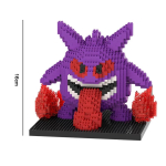 Pokemon Gengar Lucario Mewtwo ehitusklotsid Piplup Mega Rayquaza Charizard kokkupandud miniklotsidest m&auml;nguasjad lastele j&otilde;ulukink No Box