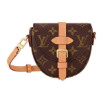 Louis Vuitton Monogrammi L&otilde;uend Sadulakott Eemaldatava &Otilde;larihmaga Mini Naiste &Otilde;lakott Pruun M46643 Basic Set (Bag+Dust Bag)