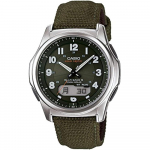 Casio Wave Ceptor WVA-M630B-3AJF Meeste raadiojuhitav p&auml;ikeseenergia kell, Roheline (Ametlik Jaapani toode)