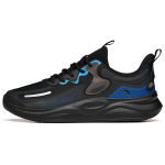 Anta Ling Yun 2 Comfortable Slip Resistant, Abrasion Resistant, Breathable Low top Running Shoes Men's Black Blue 112145541R-4 40