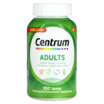 Centrum, multivitamiin t&auml;iskasvanutele, 200 tabletti