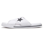 Converse One Star Slide L&otilde;uend Valged Sussid 'White Black' Naiste 565530C 41